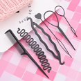 thumbnail image 7 of LIURUIJIA Hair Braiding Tools Hair Loop Styling Tools French Braiding Tools Hair Pull-Through Tools DIY Hair Styling Tools Hair Braiding Tools for Women and Girls (Pack of 6 ), 7 of 7