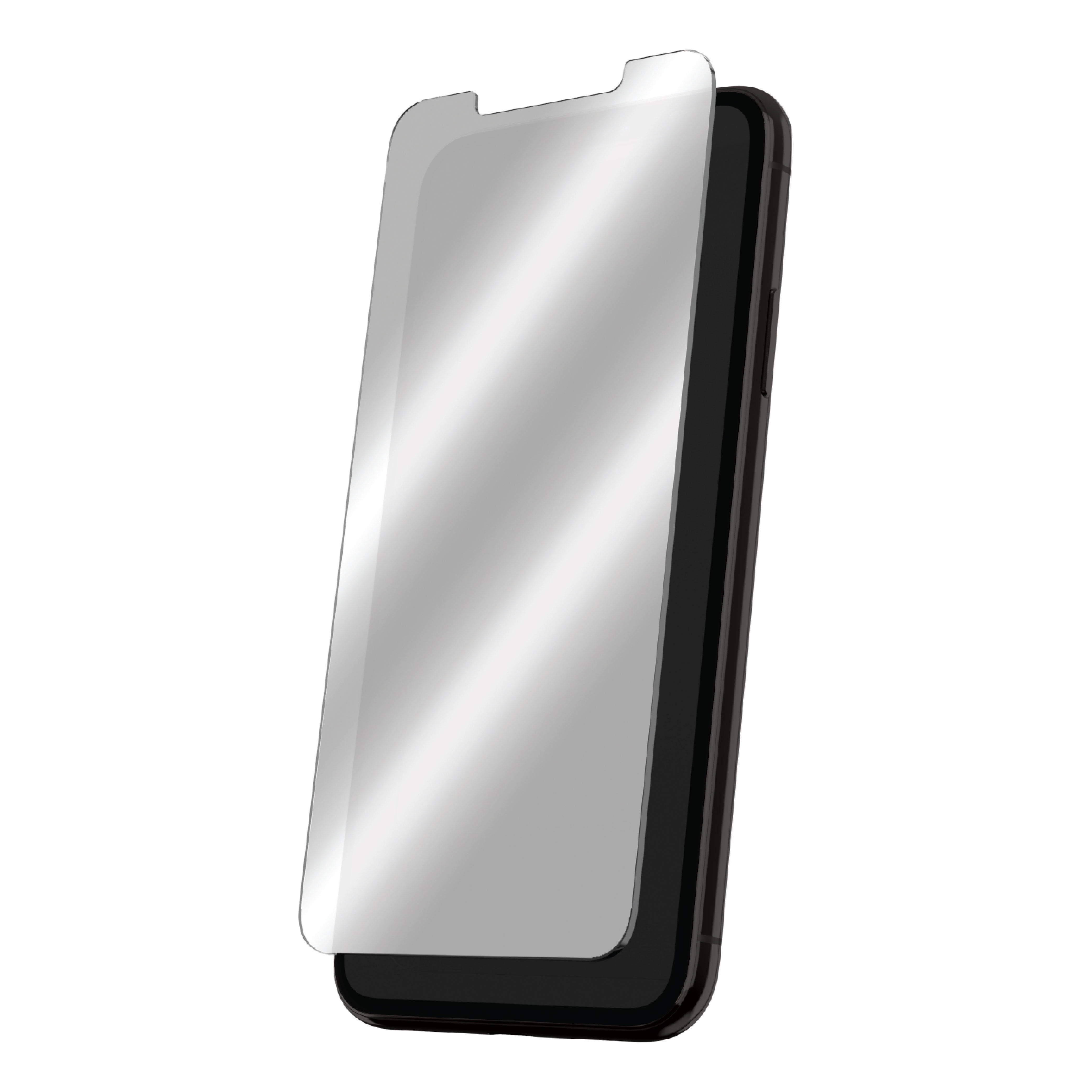 onn. Mirror Glass Screen Protector for iPhone XS Max, 11 Pro Max