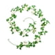 thumbnail image 2 of Guirnalda de flores artificiales realistas, planta colgante creativa y realista. Blanco, 2 of 9