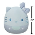 thumbnail image 2 of 8 inch Squishmallow HK Monochrome 50th Anniversay Blue Ultra Soft Toy, 2 of 8
