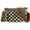 Brown, variant on 2 Pcs Checkered Crossbody Bags for Women Bum Bag Checkered Cross Body Sling Backpack Satchels Shoulder Wallet Purses