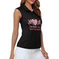 thumbnail image 4 of Whosucclay Mother Love Golf Top Ladies Golf Sleeveless Athletic Tank Shirt for Women, Elastic Fashion for Fitness Running Tennis, 4 of 8