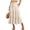 63#Beige, variant on Long Midi Skirts for Women Summer Casual Flowy Boho Tiered High Waist Button Down Maxi Skirt with Pockets