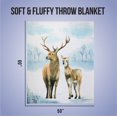 thumbnail image 4 of Koltose by Mash - Deer Throw Blanket, Fleece Fabric, XL 50”x 60”, Machine Washable, 4 of 6