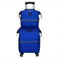 thumbnail image 3 of 2-Piece Oxford Bull Pull Rod Travel Bag Set - Expandable Double Shoulder Back Case for Universal Wheels!, 3 of 5