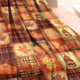 thumbnail image 3 of Fall Pumpkins and Autumn Leaves Pattern Blanket,Comfortable Soft Flannel Throw Blanket,All Season,Warm Lightweight Blankets for Sofa Bed Couch Living Room Chair,40"x50", 3 of 4