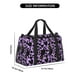 thumbnail image 3 of Balery Cartoon Black Cats Bolsa de Gimnasio para Mujeres, Bolsa de Viaje con Bolsillo Húmedo, Bolsa de Fin de Semana para Mujeres, Bolsa de Viaje Resistente al Agua, 3 of 7