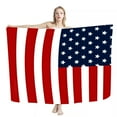 thumbnail image 5 of Independence Day,Beach Towel,Microfiber Beach Towel,Luxurious Printed Beach Towel With Cool - Oversized Towel For Pool Beach - Lightweight Towel For Swimming Camping,Yoga,Travel - Flag, 5 of 8