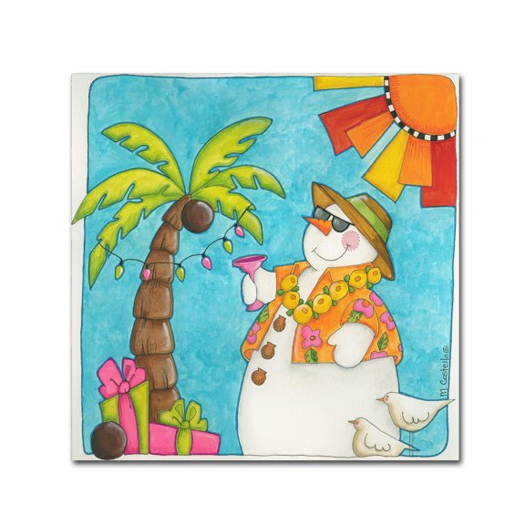 Trademark Fine Art 'Hawaiian Holiday' Canvas Art by Maureen Lisa Costello