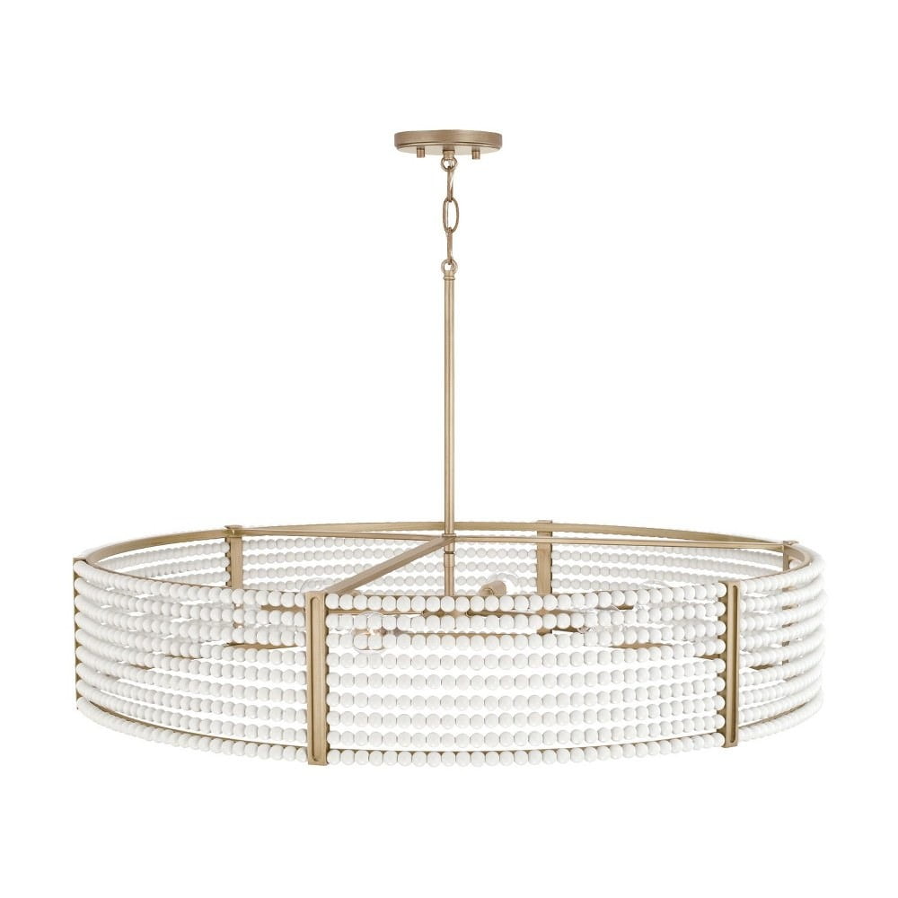 Capital Lighting - Brynn - 6 Light Chandelier In Transitional Style-7 Inches