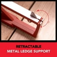 thumbnail image 2 of Kapro - 353 Professional Ledge-It Try & Mitre Square - pour Nivellement et Mesure - Lame en Acier Inoxydable Rétractable et Marquages de Règle Gravée - 10 Pouces, 2 of 4