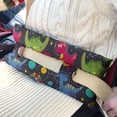 thumbnail image 3 of Roaring Dinosaur Mastectomy Pillow - Post Heart Surgery Seatbelt Cushion - Bold Dino Print for Women, 3 of 7
