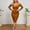 Brown, variant on Off Shoulder Bodycon Midi Dress With Ruffled Long Sleeves For Night Out Party Evening Wear And Women's Summer Dresses Casual Beach Casual Summer Dresses for Older Women Short Summer Dresses