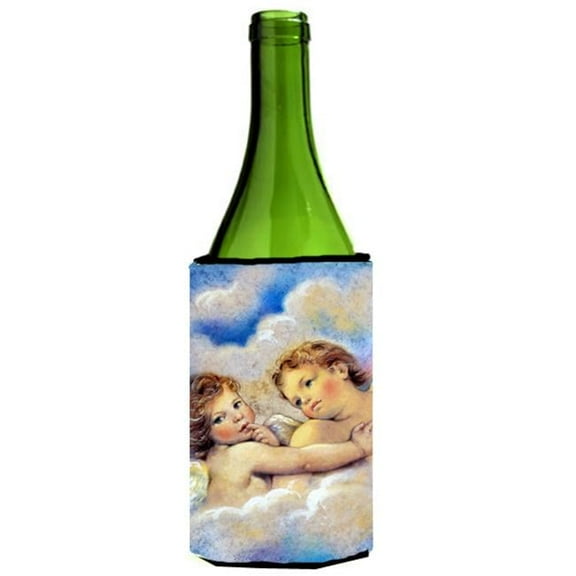 Angels Wine Bottle Can cooler Hugger