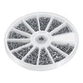 thumbnail image 1 of Petites Vis, 600 Pcs 12 Types d'Écrous de Fixation Design de Pointe, 1 of 9