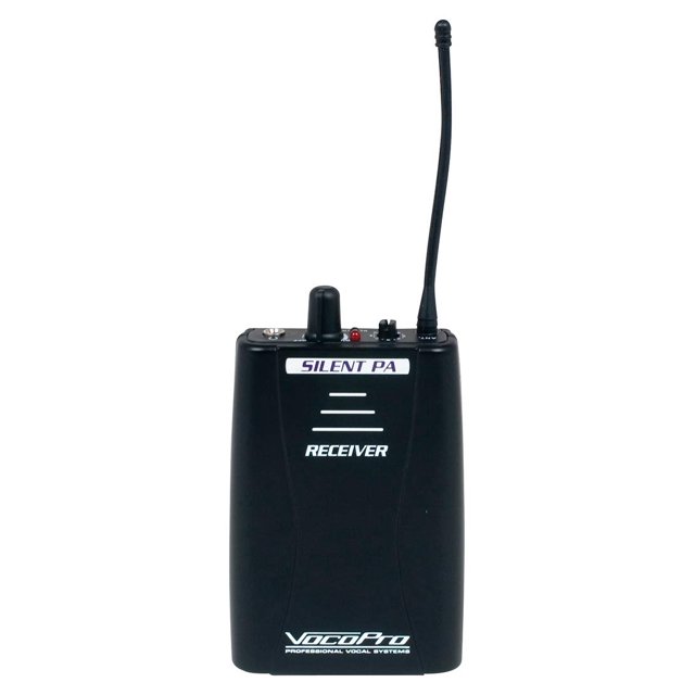 Sistema inalámbrico de transmisión de audio VOCOPRO SilentPA-RX de 16 canales
