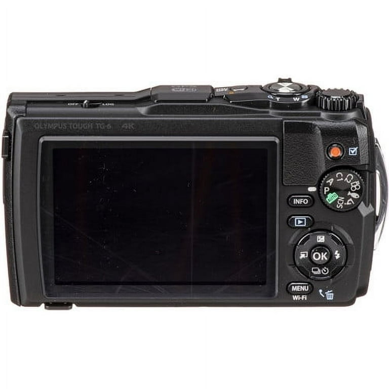 OLYMPUS TG-6 BLACK 美品（アダプタ、フィルタ付き） 【公式通販】
