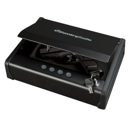 SentrySafe QAP1E Quick Access Digital Pistol Safe, .08 cu ft