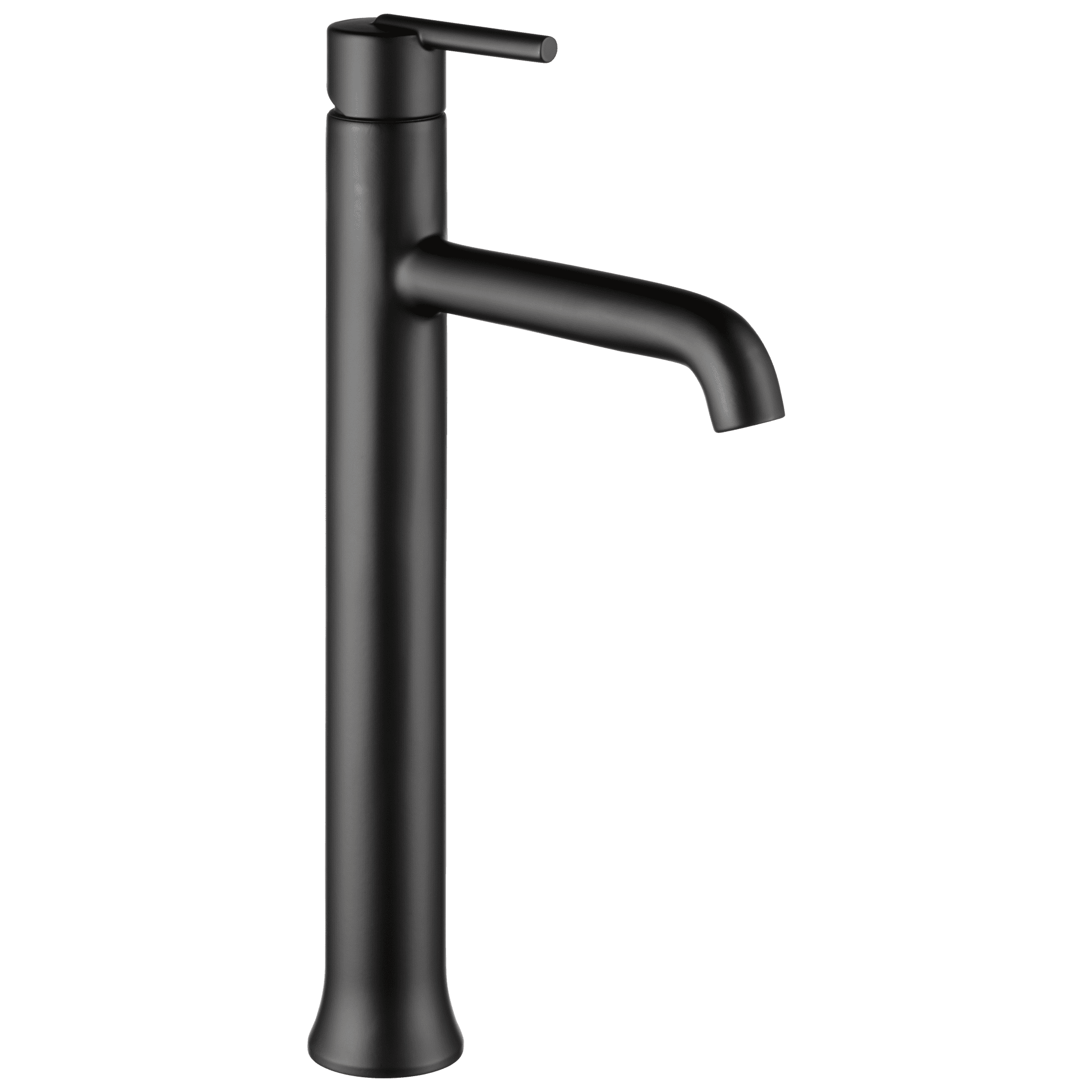 delta matte black toilet lever