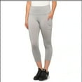 thumbnail image 1 of RBX Active Power Hold Athletic Capri Length Leggings W/Pockets Light Grey Size M, 1 of 1