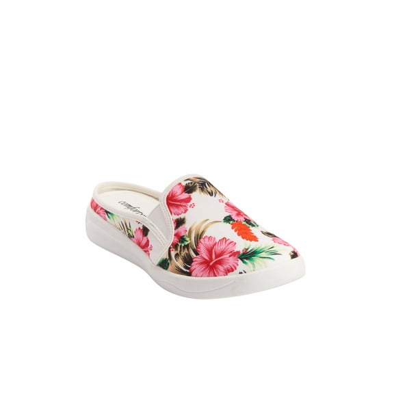 Comfortview Women's The Camellia Slip On Sneaker Mule