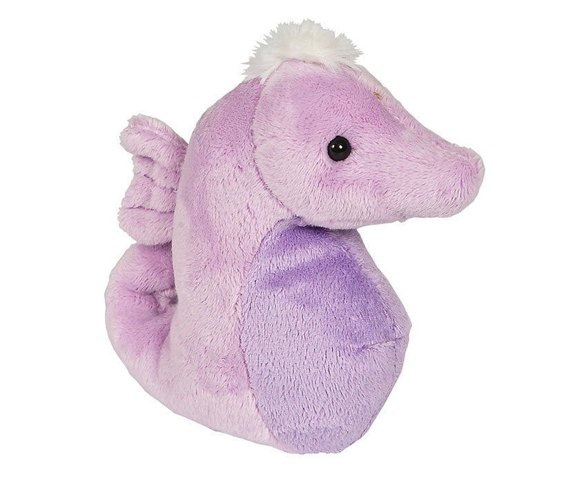 Soft Cuddly Lilac Seahorse Soft Toy 14" 