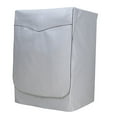 thumbnail image 1 of Maoww Plaqué Or Couvre-Dessus Lave-Linge Machine à Laver Sèche-Linge Couverture Argent Sangle sur - L, 1 of 9
