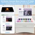 thumbnail image 3 of Calendario para piano 2025, Swift Mini, jugable, con 52 partituras, 3 of 7