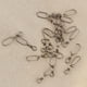 thumbnail image 2 of Esbón Giratorio Del Banceo de Pesca Baoblaze Acero Inoxidable 20pcs con Conectador, 2 of 8