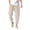 A-Beige, variant on Mens Joggers with Pockets on Side Cotton Linen Cropped Pant Drawstring Big Mens Bottoms Casual Loungewear