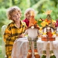 thumbnail image 5 of Guanhe Thanksgiving Gnome Plush Decorations - Turkey Gnomes Handmade Fall Season Decor, Tiered Tray Decor, Thanksgiving Table Decoration, Housewarming Present, 5 of 5