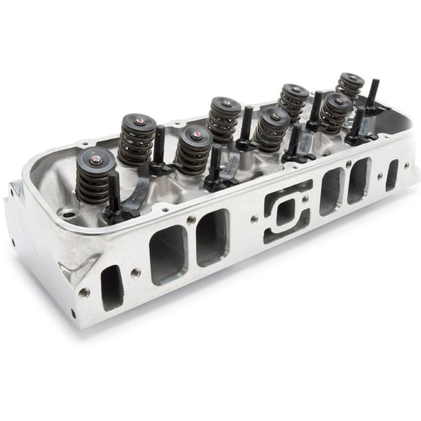 Edelbrock Single Polished Comp BBC R-Port Head - Walmart.com