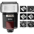 thumbnail image 3 of Opteka Flash IF-800 Autofocus Speedlight with Built-In LED Video Light Kit for Canon, Nikon, Pentax, Sony, Panasonic, Olympus, Samsung, Fujifilm, Ricoh DSLR and Digital Cameras with Standard Hot Shoe, 3 of 7