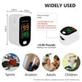 Pulse Oximeter Fingertip oxygen monitor fingertip o2 sat monitor finger