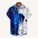 thumbnail image 3 of Ceisia Fashion Unisex Men Women Casual Short Sleeve Printed Turndown Collar Button Gift Shirt, 3 of 4
