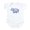 Cloud White, variant on - Indigo Hippo Infant Bodysuit - Baby Light Bodysuit, Size Newborn - 24 Months