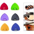 thumbnail image 1 of 6 Pieces Pick Holder - Stick-on Guitar Pick Holder with Adhesive Back and Spring, Random Colors Plastic - Convenient Picks Placement for Acoustic Guitar & Bass - Guitar Accessories, 1 of 5