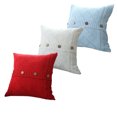 thumbnail image 3 of Dosaele Home-organizer Tech Cotton Removable Knitted Decorative Pillow Case Cushion Cover Cable Knitting Patterns Square Warm Throw Pillow Covers, 3 of 5