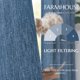 thumbnail image 3 of Cortinas jinchan con aspecto de arpillera blackout 213 cm azul 2 paneles, 3 of 8