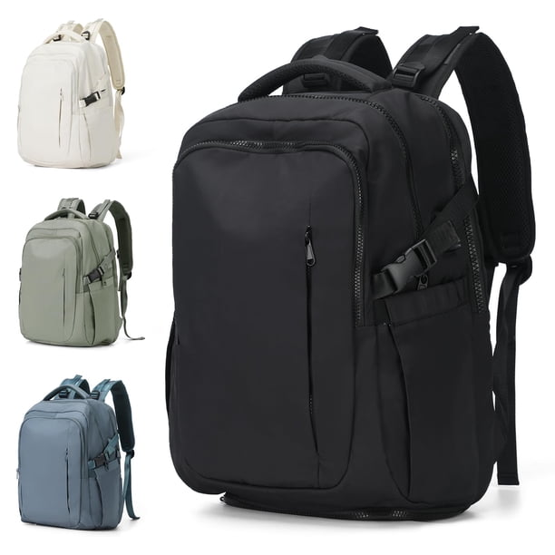 Mochila de viaje Suwasp Large para mujeres y hombres 28 L - Negra