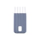 thumbnail image 1 of Kearding Cepillo de limpieza de tazas Antideslizante Plástico Nylon Ventana Ranura Cepillos Fregadero Cranny Teclado Botella Vegetal Fruta Suministros de limpieza para el hogar Gris, 1 of 6