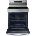 thumbnail image 6 of Samsung NE63A6511SS 6.3 Cu. ft. Stainless Smart Freestanding Electric Range - New, 6 of 12