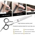 thumbnail image 5 of Juego de 6 tijeras de peluquería con tijeras de entresacar, kit profesional para salón y uso doméstico., 5 of 5