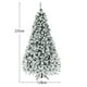 thumbnail image 2 of Costway 2,25m Árbol de Navidad con 1010 Ramas y 450 luces LED Ideal Como Decoración para las Fiestas, 2 of 7