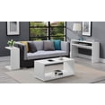 thumbnail image 4 of Scranton & Co Table Console Bookend en Blanc, 4 of 4