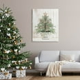 thumbnail image 2 of Rustic Seashell Christmas Tree Holiday Graphic Art Gallery Wrapped Canvas Print Wall Art, 2 of 7
