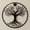 Ver B, variant on Tree of Life Metal Wall Art, Sun Moon Celestial Decor