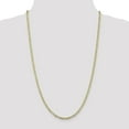 thumbnail image 2 of 10K Yellow Gold 3.0mm Concave Figaro Chain 22 Inch, 2 of 5
