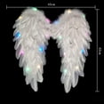 thumbnail image 4 of 4 Alas De ángel Blancas Para Disfrazarse De Hada, Para Desfiles De Moda, Fiestas, Accesorios Fotográficos, 45 Cm X 45 Cm, 4 of 8
