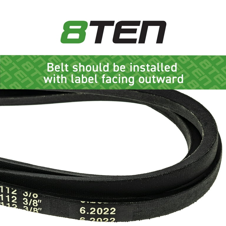 8TEN Deck Belt, Ariens Gravely 07200002, Mini Zoom ZT 1540, 40